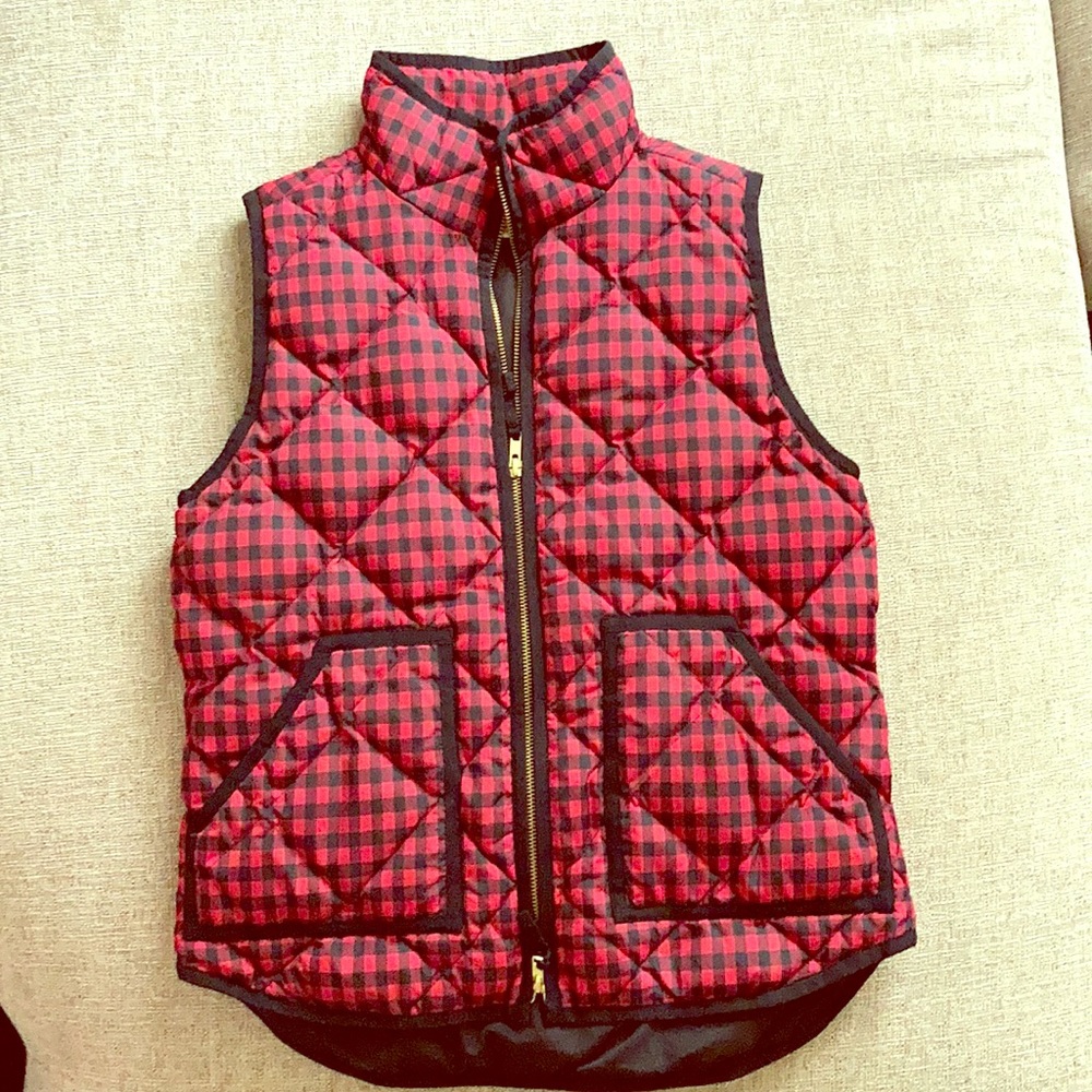 J.Crew Plaid Vest